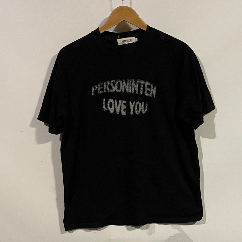 Realtakai Black Graphic T-Shirt